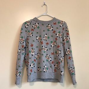 Disney Mickey and Minnie Mouse Christmas crewneck